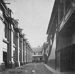 Pabellón de acuñado y balanza, 1900.